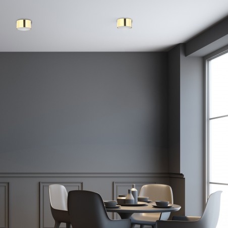 DALLAS GOLD LAMPA SUFITOWA 1 PŁ  Tk Lighting
