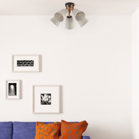 VAIO NATURE LAMPA SUFITOWA 5 PŁ.  Tk Lighting