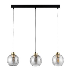 DEVI TRANSPARENT LAMPA WISZĄCA 3 PŁ LISTWA  Tk Lighting