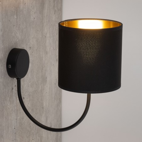 TORENS BLACK KINKIET 1 PŁ  Tk Lighting