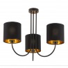 TORENS BLACK LAMPA SUFITOWA 3 PŁ  Tk Lighting
