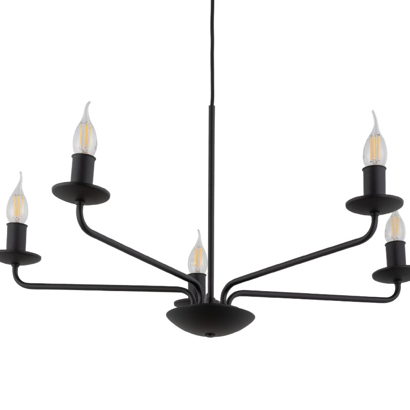 LIMAL LAMPA WISZĄCA 5 PŁ Tk Lighting LIMAL LAMPA WISZĄCA 5 PŁ Tk Lighting