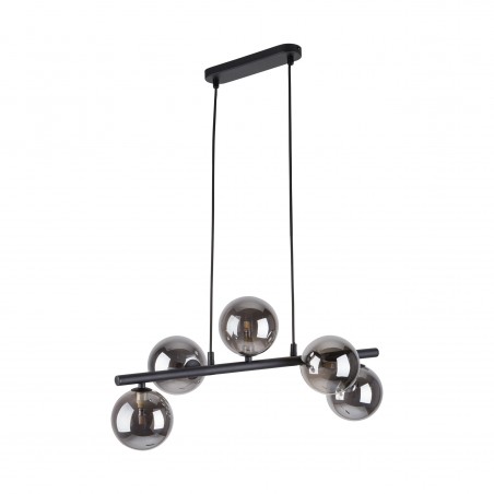 ESTERA BLACK LAMPA WISZĄCA 5 PŁ  Tk Lighting