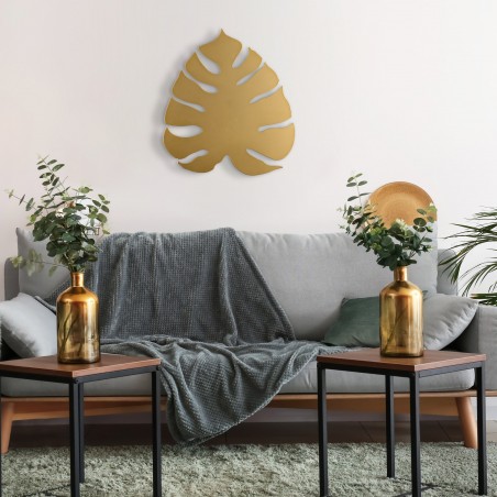 MONSTERA GOLD KINKIET 3 PŁ G_9  Tk Lighting