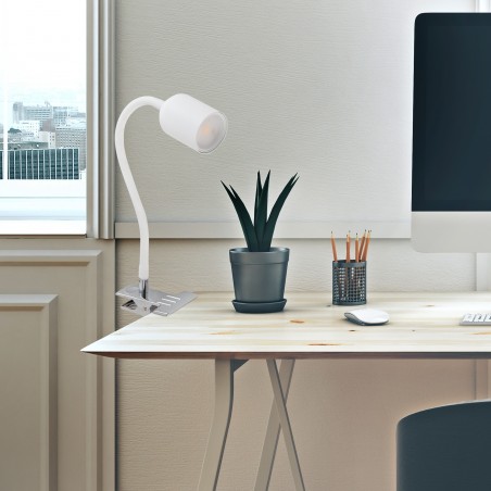 TOP WHITE LAMPKA NOCNA  Tk Lighting