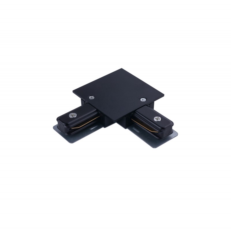 PROFILE RECESSED L CONNECTOR Czarny
