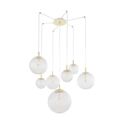 CADIX GOLD LAMPA SUFITOWA 7 PŁ  Tk Lighting