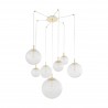 CADIX GOLD LAMPA SUFITOWA 7 PŁ  Tk Lighting