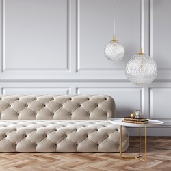 CADIX GOLD LAMPA WISZĄCA 1 PŁ 300  Tk Lighting