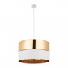 HILTON WHITE/GOLD LAMPA WISZĄCA 1 PŁ  Tk Lighting
