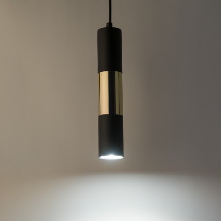 VIVIEN BLACK/GOLD LAMPA WISZĄCA 1 PŁ  Tk Lighting