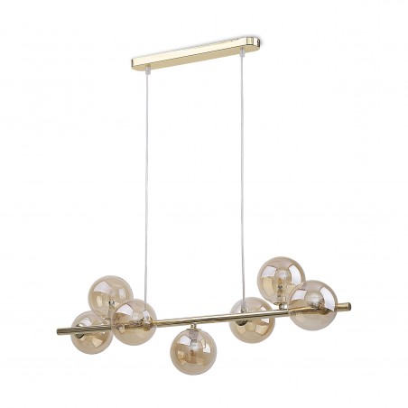 ESTERA GOLD LAMPA WISZĄCA 7 PŁ  Tk Lighting