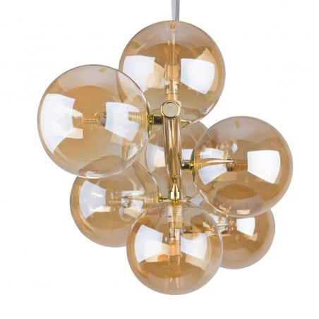 ESTERA GOLD LAMPA WISZĄCA 7 PŁ  Tk Lighting