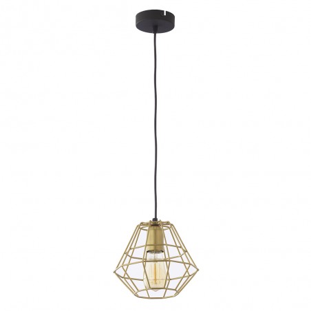 DIAMOND MM ZŁOTY PROSZEK LAMPA WISZĄCA 1 PŁ  Tk Lighting