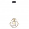 DIAMOND MM ZŁOTY PROSZEK LAMPA WISZĄCA 1 PŁ  Tk Lighting
