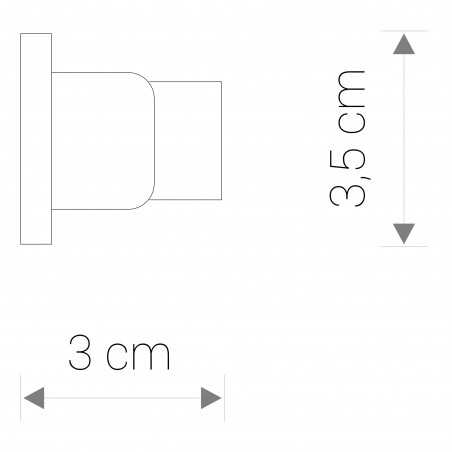 PROFILE DEAD END CAP Czarny