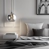 VENEZIA LAMPA WISZĄCA 1 PŁ GRAFIT LUSTRZANY 300  Tk Lighting
