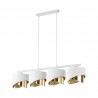 GRANT WHITE LAMPA WISZĄCA 4 PŁ  Tk Lighting