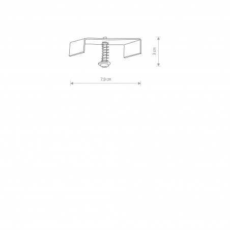 PROFILE RECESSED FIXING SET Inny