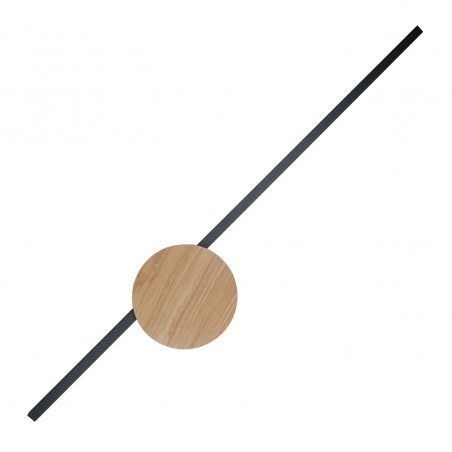 JAVA II BLACK WOOD KINKIET 1 PŁ  Tk Lighting