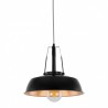 Lampa wisząca Paloma MDM-3619/1M BK+GD Italux czarny stal