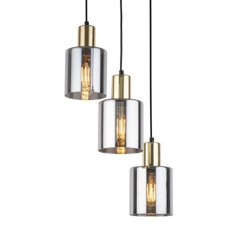 SIERRA GOLD LAMPA WISZĄCA 3 PŁ  Tk Lighting