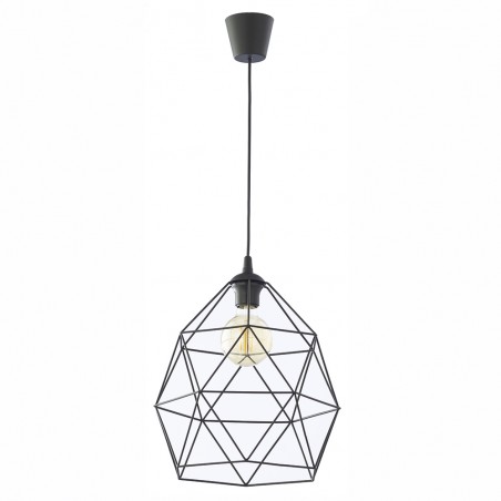 GALAXY BLACK LAMPA WISZĄCA 1 PŁ DUZA  Tk Lighting