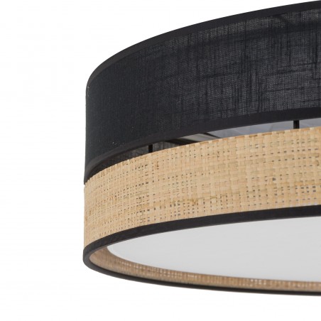PAGLIA NEW BLACK LAMPA SUFITOWA 4 PŁ 450  Tk Lighting