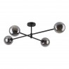SARIUS BLACK/GRAPHITE LAMPA SUFITOWA 4 PŁ  Tk Lighting