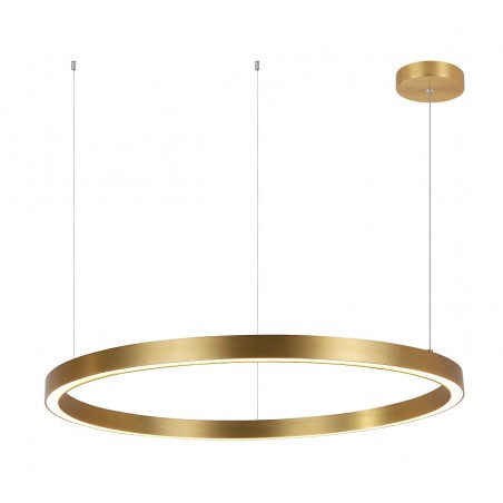 Midway lampa wisząca duża złota LP-033/1P L GD