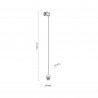 TRACER BLACK TRÓJOBWODOWY 1 X E27  Tk Lighting