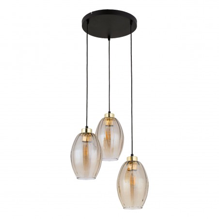 SEBO LAMPA WISZĄCA 3 PŁ KOŁO  Tk Lighting