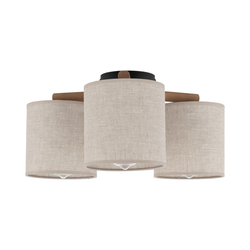 DEVA NATURE LAMPA SUFITOWA 3 PŁ Tk Lighting DEVA NATURE LAMPA SUFITOWA 3 PŁ Tk Lighting