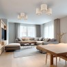 DEVA NATURE LAMPA SUFITOWA 3 PŁ  Tk Lighting