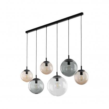 ESME MIX LAMPA WISZĄCA 6  LISTWA  Tk Lighting