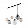 ESME MIX LAMPA WISZĄCA 6  LISTWA  Tk Lighting