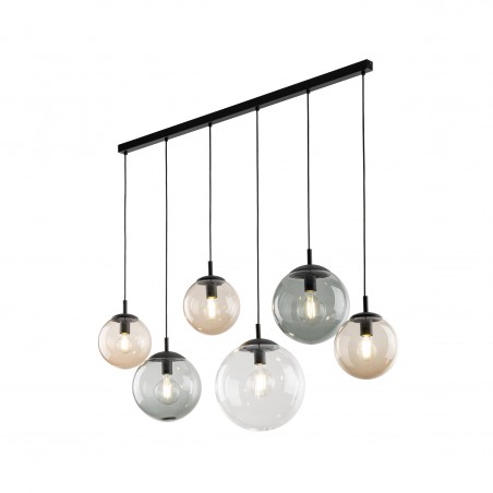 ESME MIX LAMPA WISZĄCA 6  LISTWA  Tk Lighting