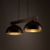 OSLO BROWN LAMPA WISZĄCA 2 PŁ  Tk Lighting