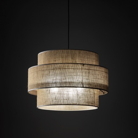 CALISTO JUTA LAMPA WISZĄCA 3   500  Tk Lighting