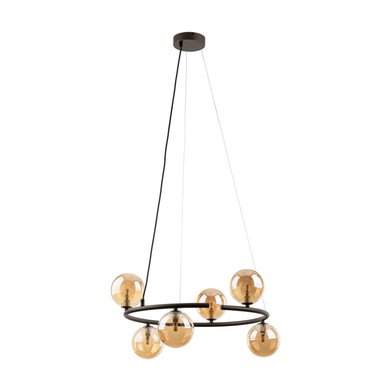 ANABELLE BROWN LAMPA WISZĄCA 6 Tk Lighting ANABELLE BROWN LAMPA WISZĄCA 6 Tk Lighting