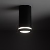 JET BLACK DOWNLIGHT 1* GU10  Tk Lighting