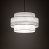 CALISTO WHITE LAMPA WISZACA 3 PŁ 500 Tk Lighting