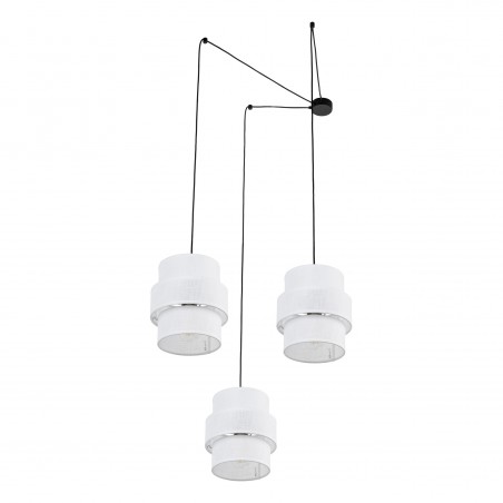 CALISTO WHITE LAMPA WISZACA 3  Tk Lighting