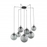 ESME GRAPHITE LAMPA WISZĄCA 7 PAJAK  Tk Lighting