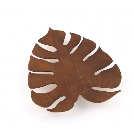 MONSTERA WOOD ORZECH KINKIET 3 PŁ  Tk Lighting
