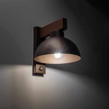 OSLO BROWN KINKIET 1 PŁ  Tk Lighting