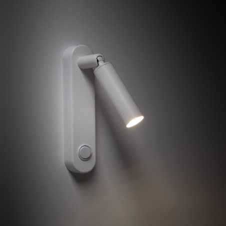 ENZO WHITE KINKIET 1 Tk Lighting