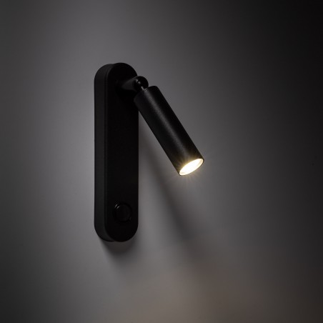 ENZO BLACK KINKIET 1  Tk Lighting