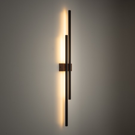 FLASH BLACK WOOD KINKIET LED  Tk Lighting