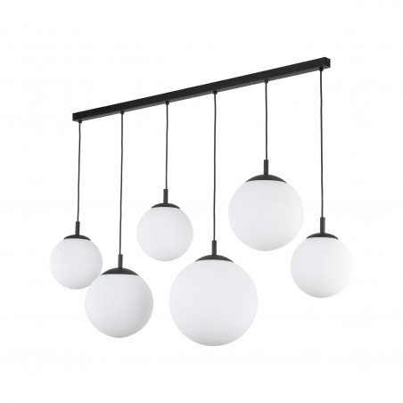 ESME WHITE LAMPA WISZĄCA 6 PŁ  LISTWA  Tk Lighting